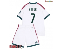 Real Madrid Vinicius Junior #7 Prima Maglia Bambino 2026-27 Manica Corta (+ Pantaloni corti)